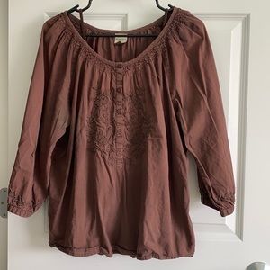 Sonoma Embroidered Top